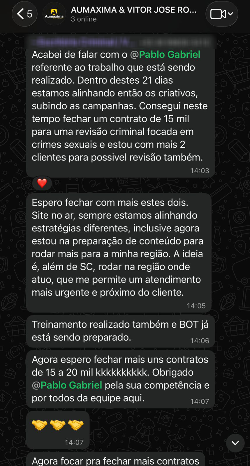 Feedback 3